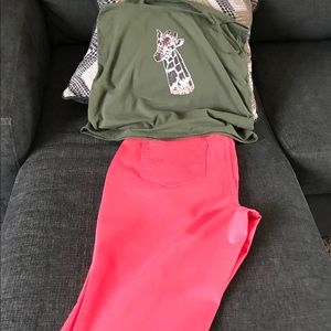 Cami and Capri Pants